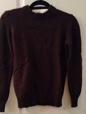 Simpsons Dark Brown Crewneck Sweater